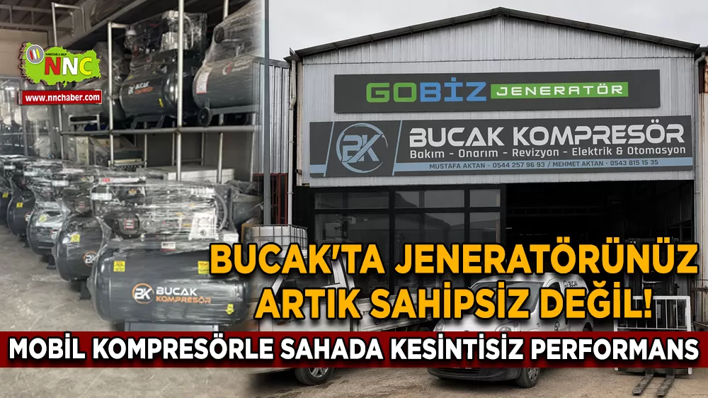 Elektriğin olmadığı yerde artık hava kompresörü çalıştırmak kolay