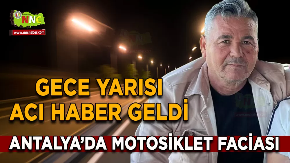 Finike Yolunda Korkunç Kaza Eve Dönüş Yolunda Hayatını Kaybetti