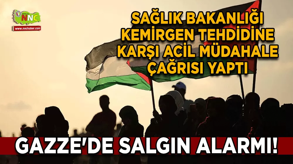 Gazze'de salgın alarmı! Sağlık Bakanlığı kemirgen tehdidine karşı acil müdahale çağrısı yaptı
