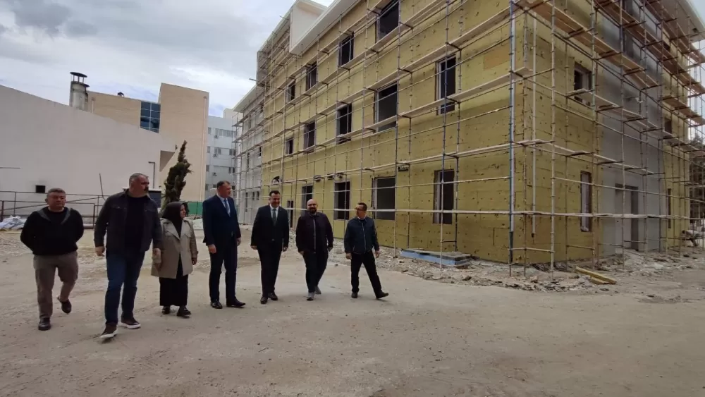 Gölhisar’da devam eden yatırımlar yerinde incelendi