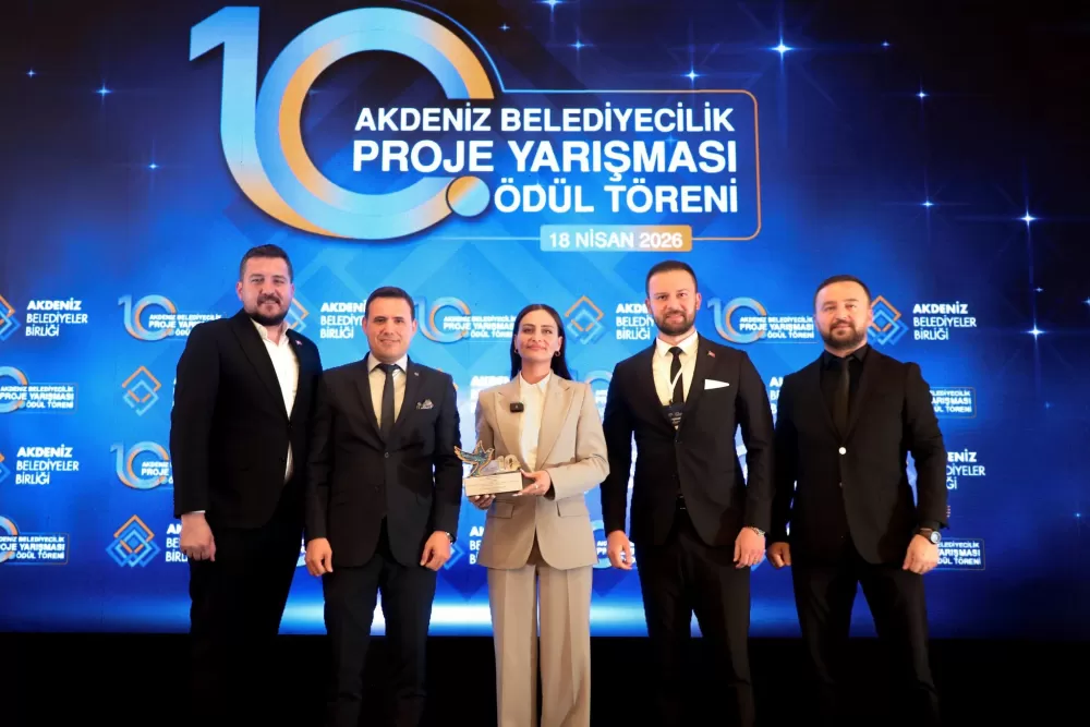 Korkuteli Belediyesine Akdeniz Belediyeler Birliğinden Büyük Ödül