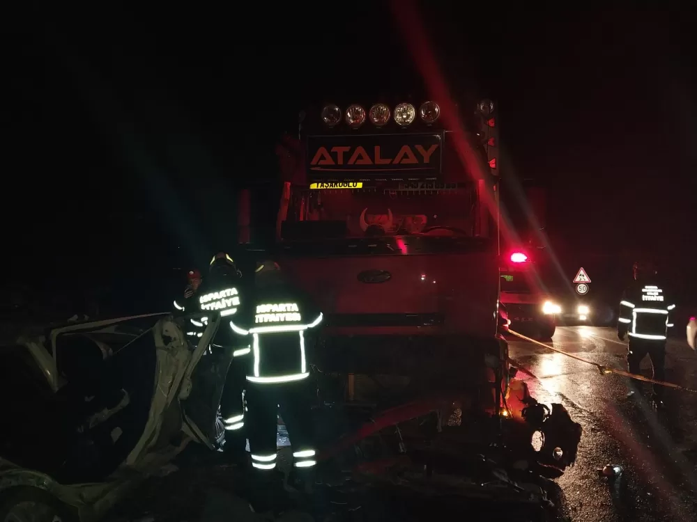 24 saat geçmeden Antalya Isparta yolundan ölüm haberi geldi!