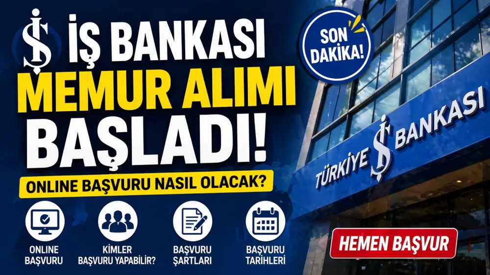 İstanbul'da İkamet Edenler Dikkat İş Bankası Online Sınavla Personel Alacak