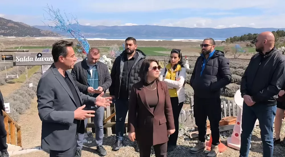 Tur Operatörleri Burdur’un Güzelliklerini Keşfetti