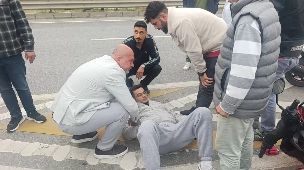 Kazanın ardından şoka girince hastaneye kadar "Ben nasıl kaza yaptım" diye sordu