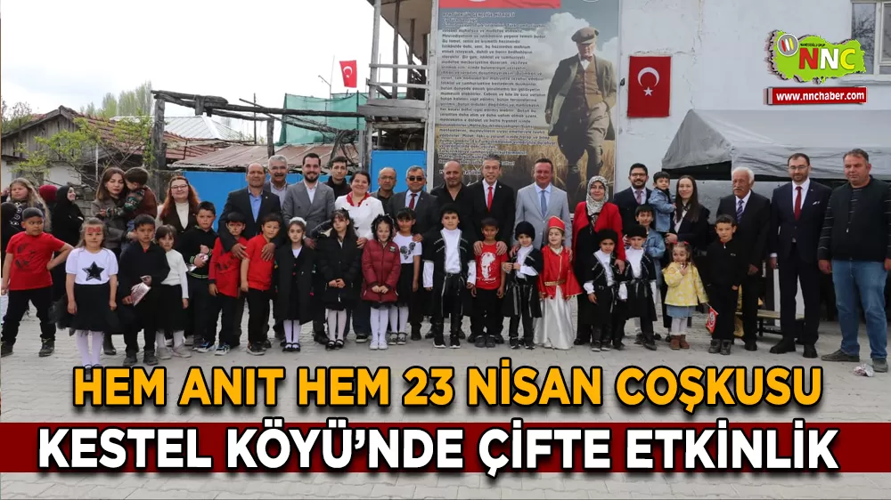 Kestel Köyü’nde Atatürk Anıtı Açıldı