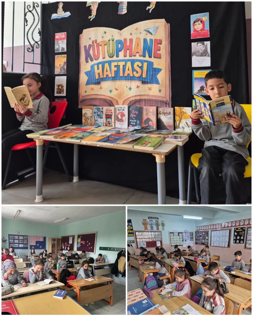 Çavdır'da kütüphane haftası coşkusu! En çok kitap okuyan öğrenciler ödüllerine kavuştu