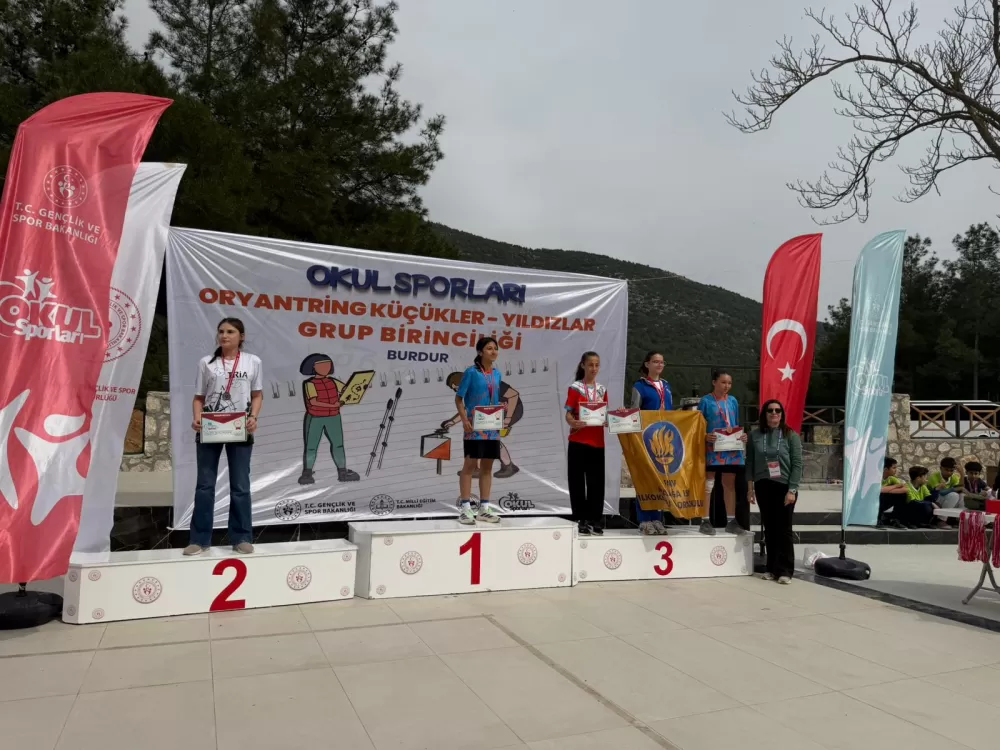 Bucak’ta oryantiring heyecanı 17 İlden 400 sporcu kıyasıya yarıştı