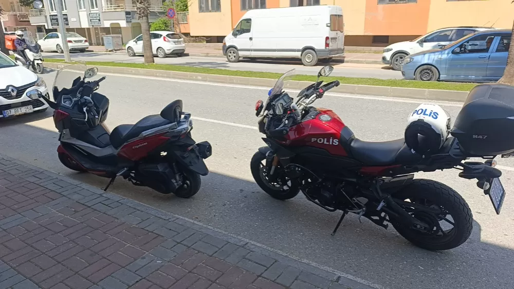 Manavgat'ta 'dur' ihtarına uymayan motosikletliye 265 bin ceza