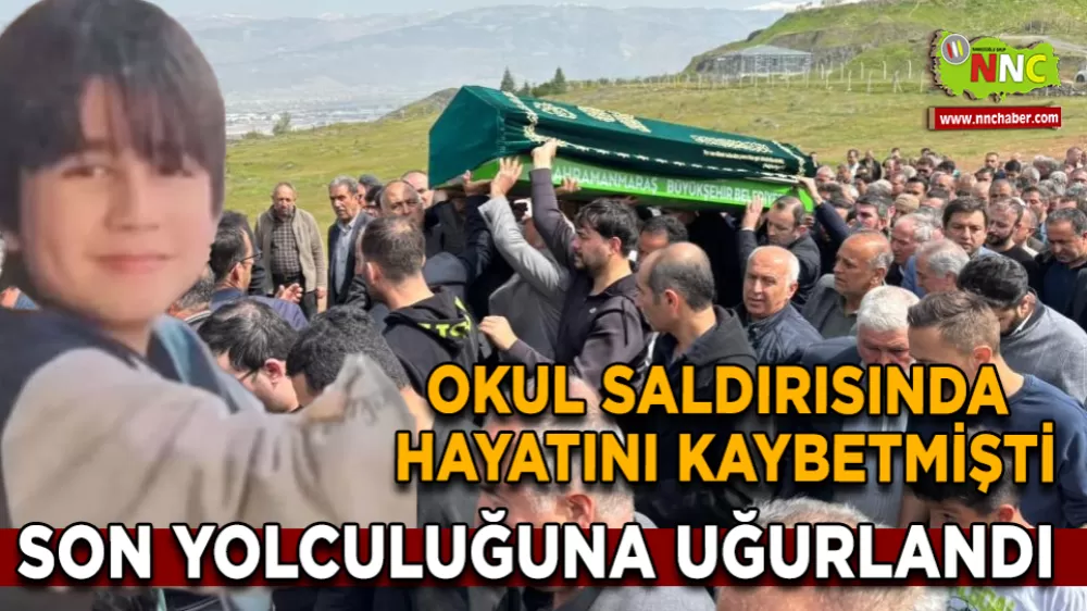 Okul Saldırısında Hayatını Kaybeden 11 Yaşındaki Yusuf Tarık Son Yolculuğuna Uğurlandı