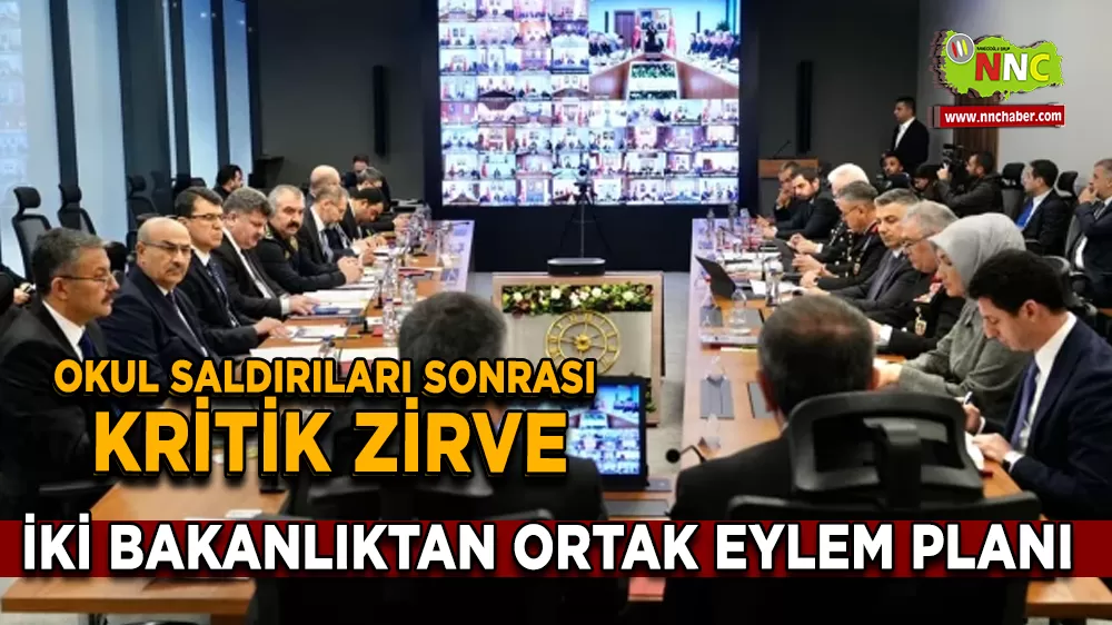 Okullarda Güvenlik Seferberliği: İki Bakanlıktan Ortak Eylem Planı