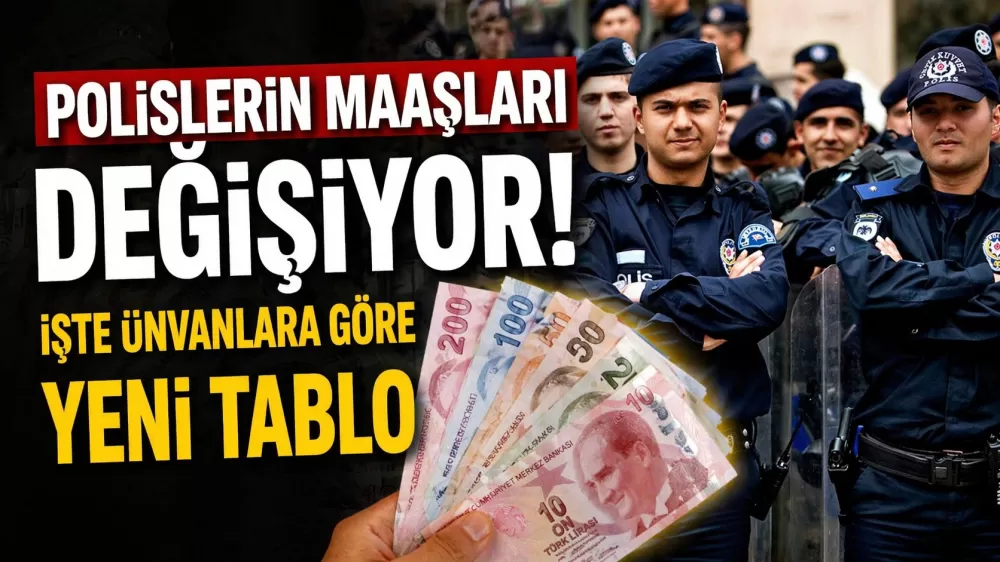 Polis Maaşları ve Mesai Sistemi Değişiyor