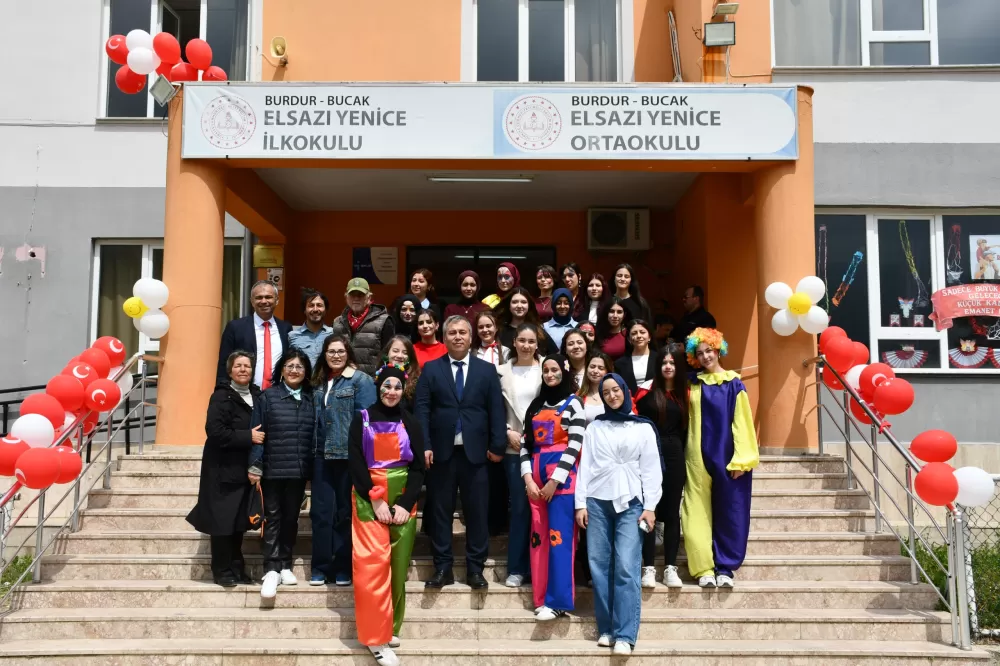 HTMYO’lu Öğrencilerden Elsazı Köyü’nde 23 Nisan Çıkarması