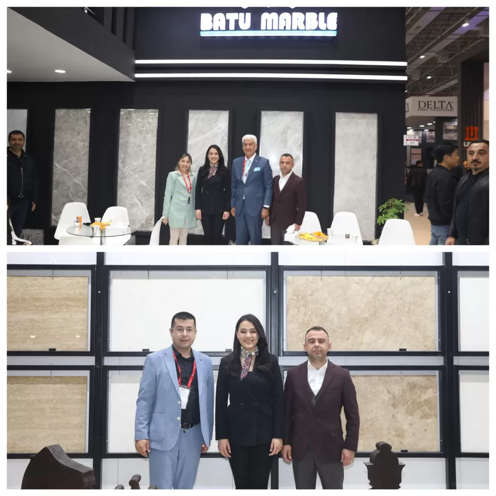 Başkan Hülya Gümüş’ten Marble İzmir’de Bucaklı firmalara destek