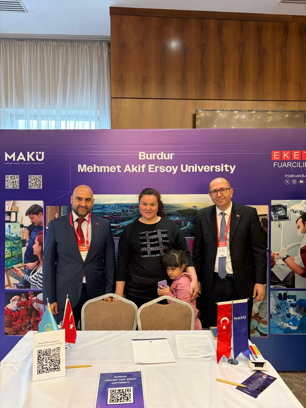 Kazakistan’da Türk Üniversiteleri Fuarına MAKÜ damgası