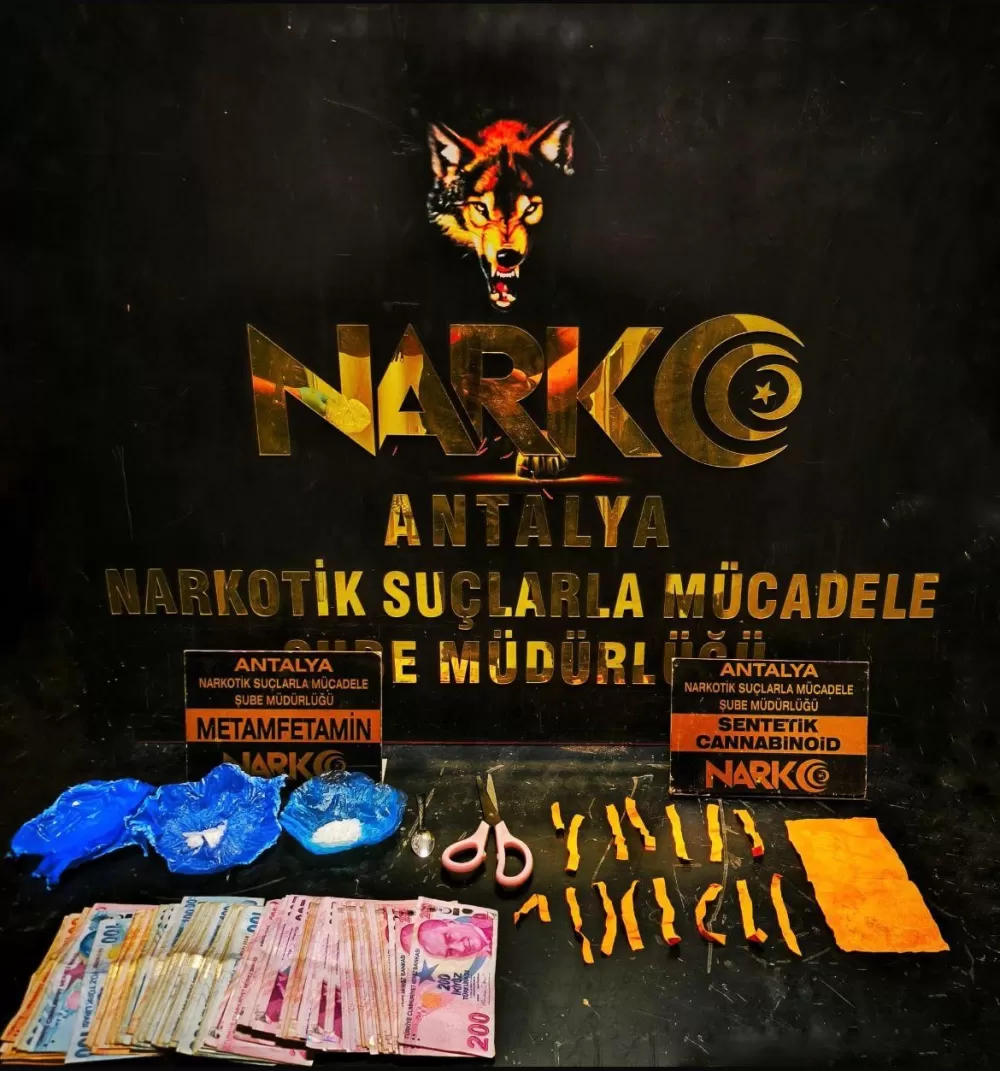Antalya'da dev narkotik operasyonu 22 zanlı tutuklandı