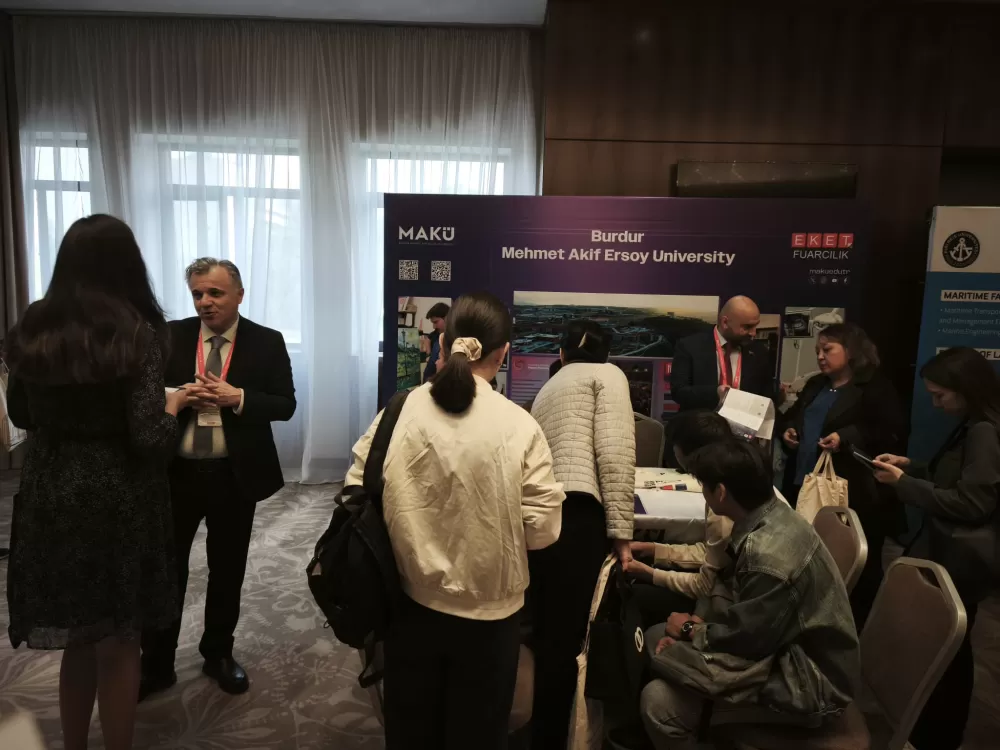 Kazakistan’da Türk Üniversiteleri Fuarına MAKÜ damgası