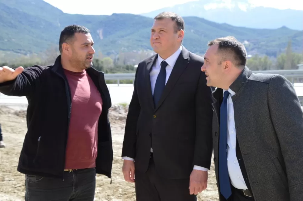 Kaymakam Türk ve Genel Sekreter Ertilav Çeltikçi’de çalışmaları yerinde inceledi