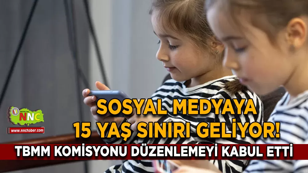 Sosyal medyaya 15 yaş sınırı geliyor! TBMM Komisyonu düzenlemeyi kabul etti