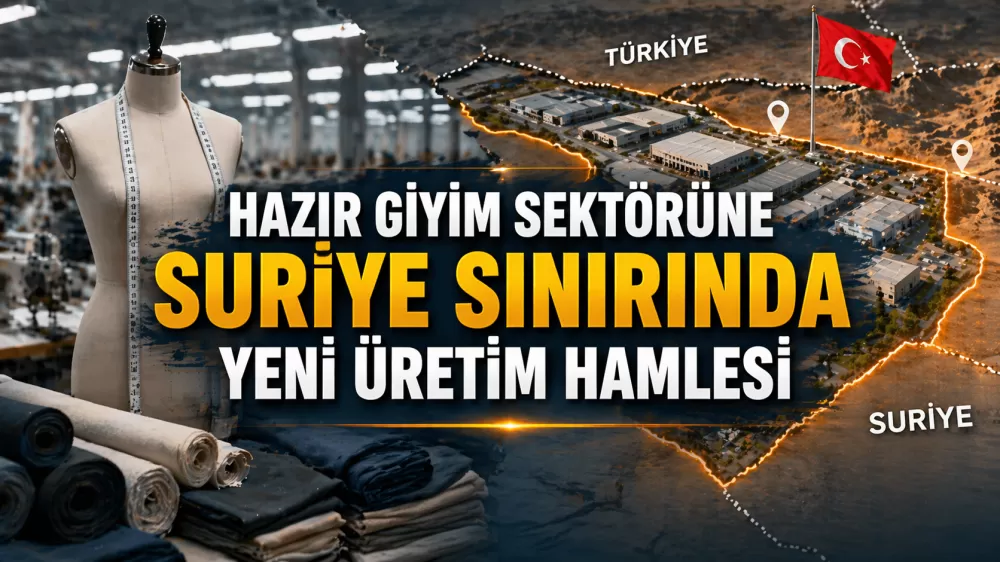 Tekstil Sektöründe Tarihi Karar Suriye Sınırına Dev Üretim Üssü Kuruluyor
