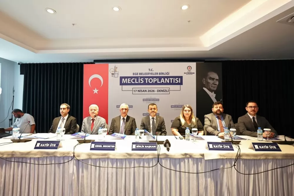 Bülent Nuri Çavuşoğlu yeniden  Ege Belediyeler Birliğinde  başkanlığa seçildi