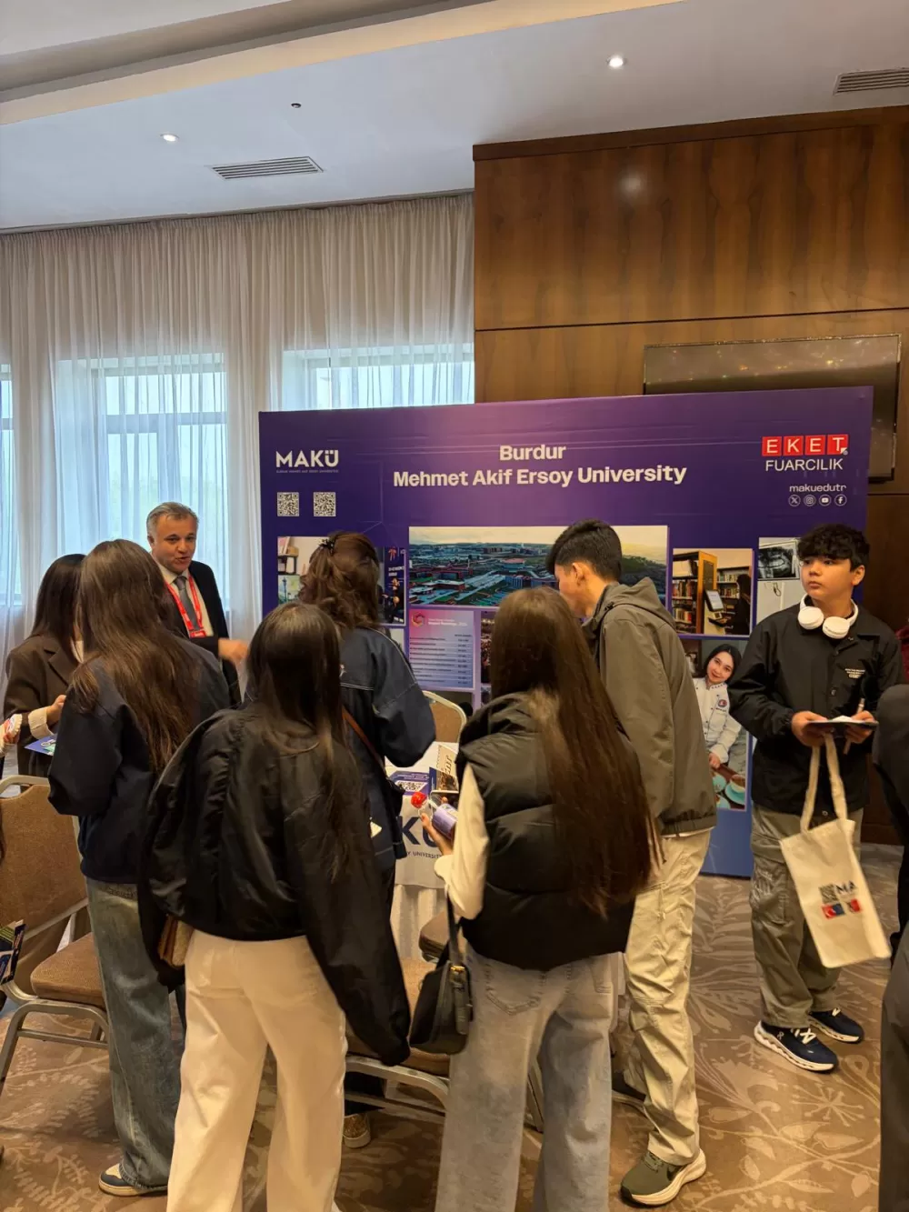 Kazakistan’da Türk Üniversiteleri Fuarına MAKÜ damgası