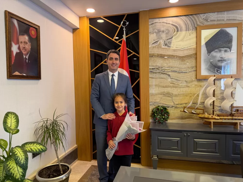 Bucak Kaymakamlığı duyurdu! Boğazköy Ruhi Mutlu İlkokulu öğrencilerinden Kuruca'ya ziyaret