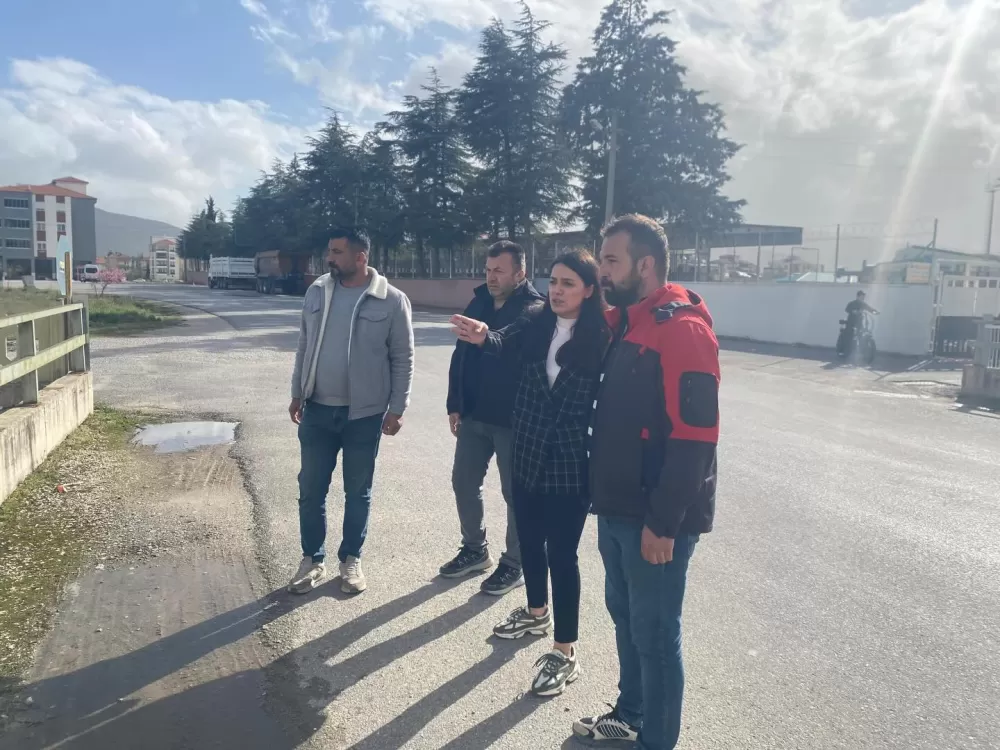 Başkan Hülya Gümüş sahada! Bucak'ta belediye projelerine yerinde inceleme