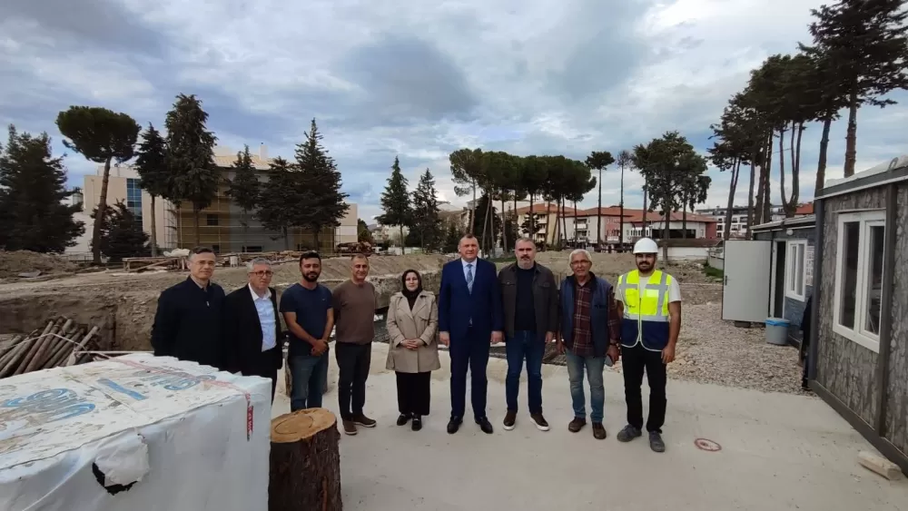 Gölhisar’da devam eden yatırımlar yerinde incelendi