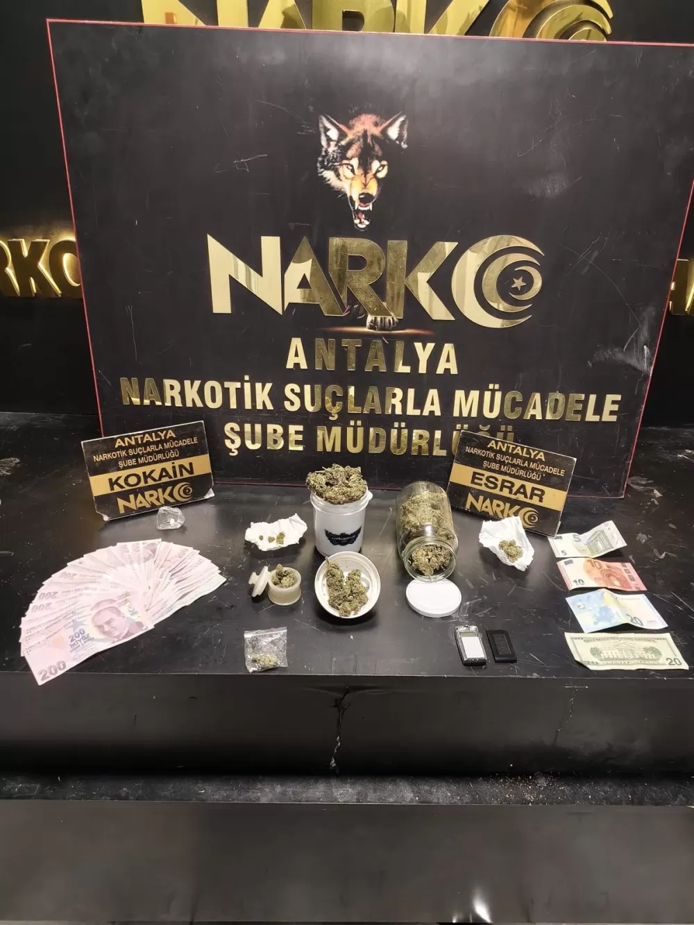 Antalya'da dev narkotik operasyonu 22 zanlı tutuklandı