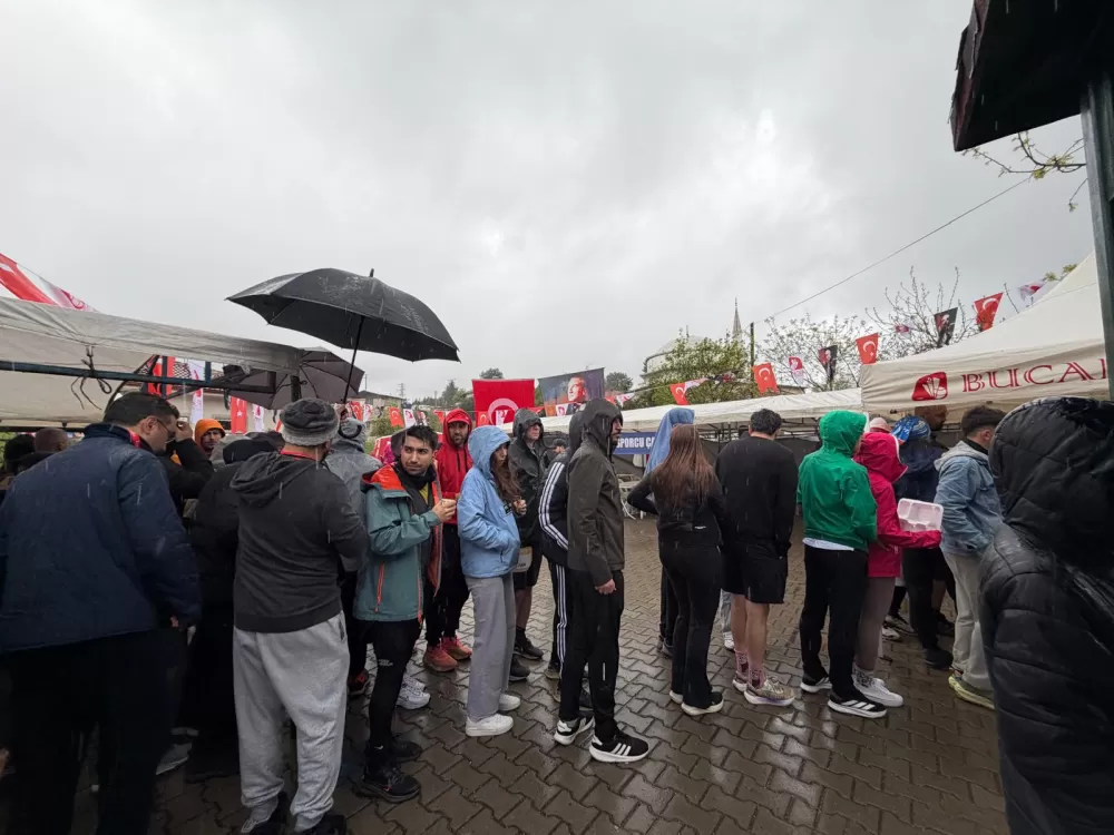 Bucak’ta spor ve tarih buluştu Kremna Sky Run yoğun ilgi gördü