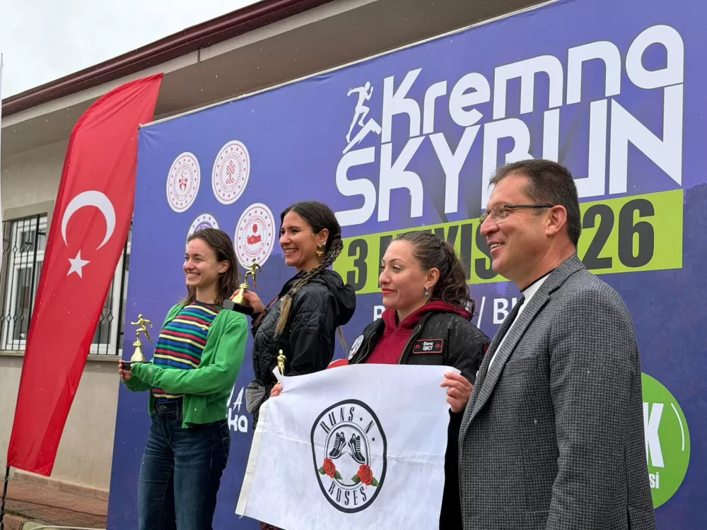 Bucak’ta spor ve tarih buluştu Kremna Sky Run yoğun ilgi gördü