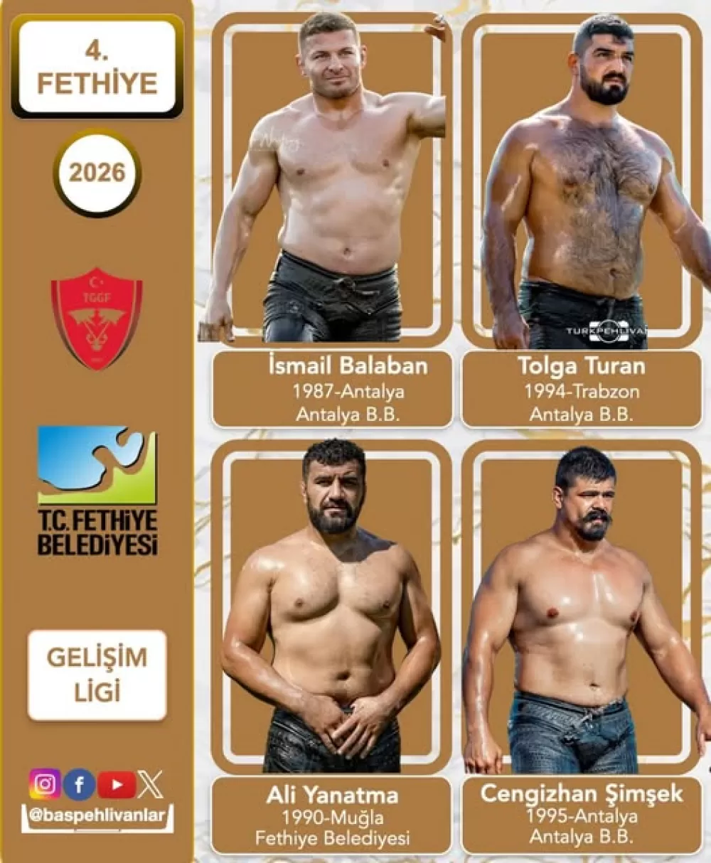 Fethiye 4. Mustafa Kiremitli Yağlı Güreşleri'nde Başpehlivan ve Güreş Ağası Kim kazandı ?