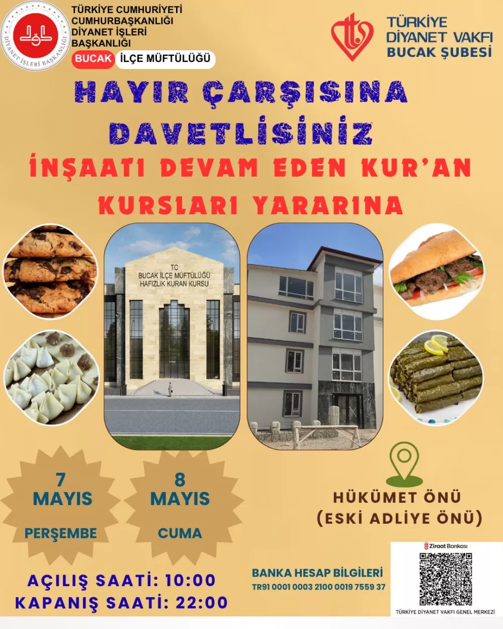 Bucak’ta Hayır Çarşısı kuruluyor
