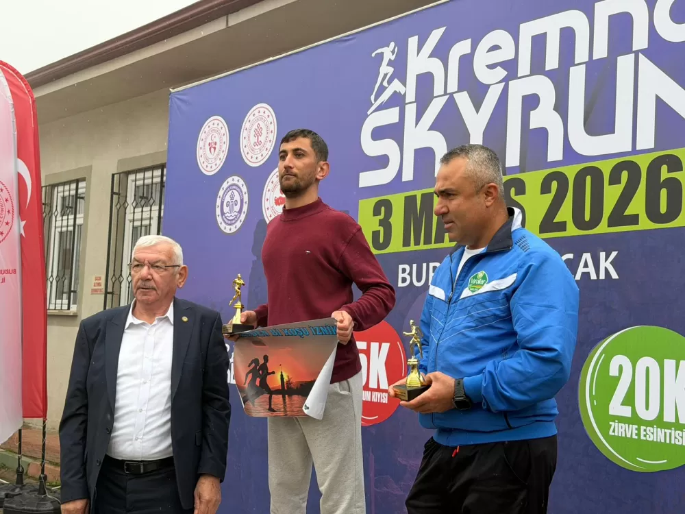 Bucak’ta spor ve tarih buluştu Kremna Sky Run yoğun ilgi gördü