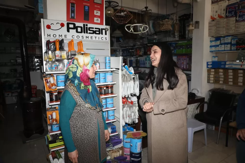 Bucak Belediye Başkanı Hülya Gümüş esnafın taleplerini tek tek dinlendi