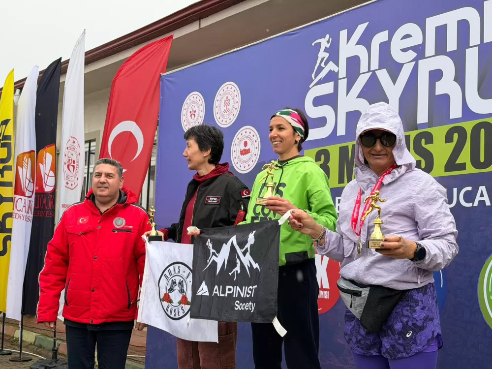 Bucak’ta spor ve tarih buluştu Kremna Sky Run yoğun ilgi gördü