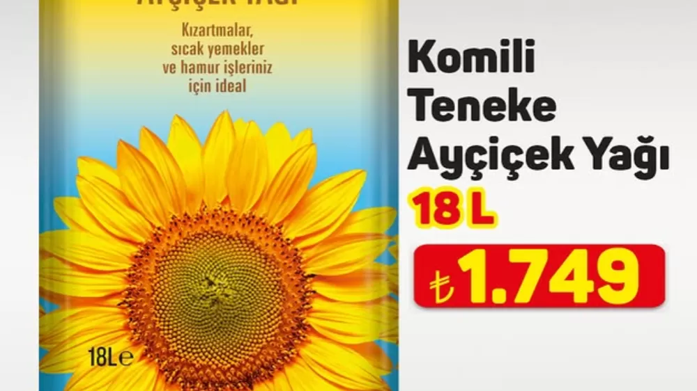 A101'den 'Aldın Aldın' Kampanyası: 14 Mayıs'ta Ayçiçek Yağı ve Pirinçler Raflarda