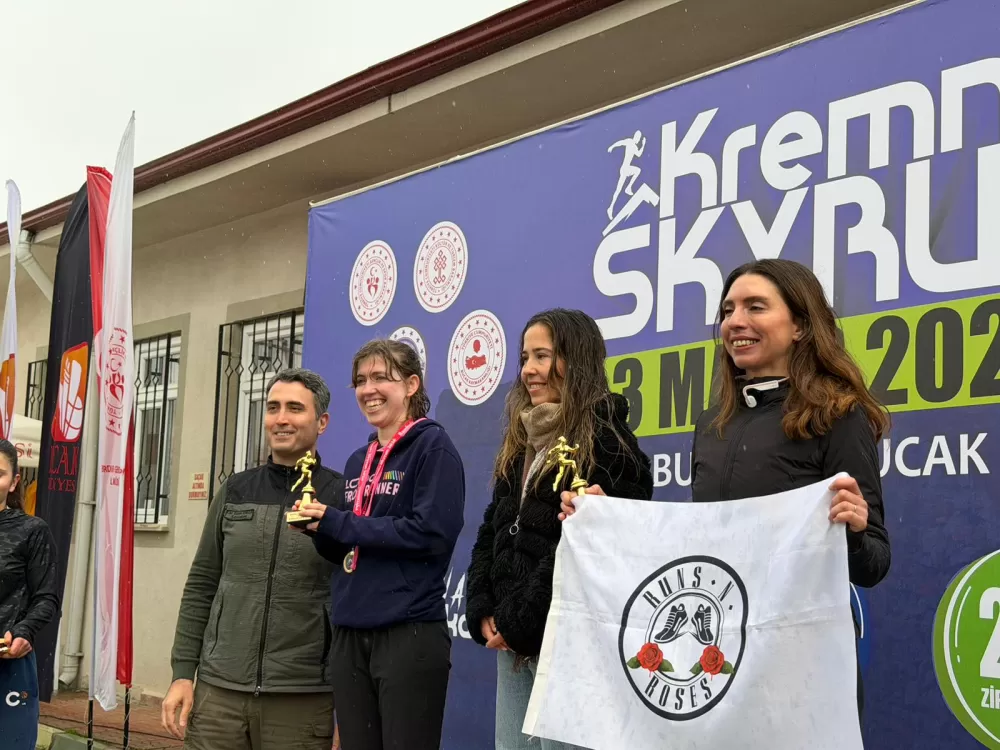 Bucak’ta spor ve tarih buluştu Kremna Sky Run yoğun ilgi gördü