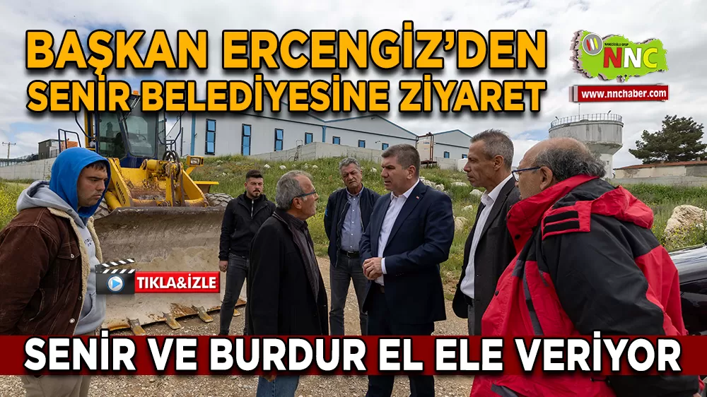 Başkan Ercengiz’den Senir Belediyesine ziyaret