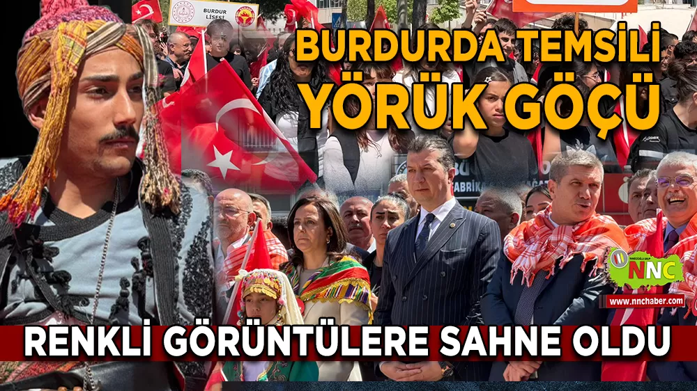 Burdurda Temsili Yörük Göçü Başladı