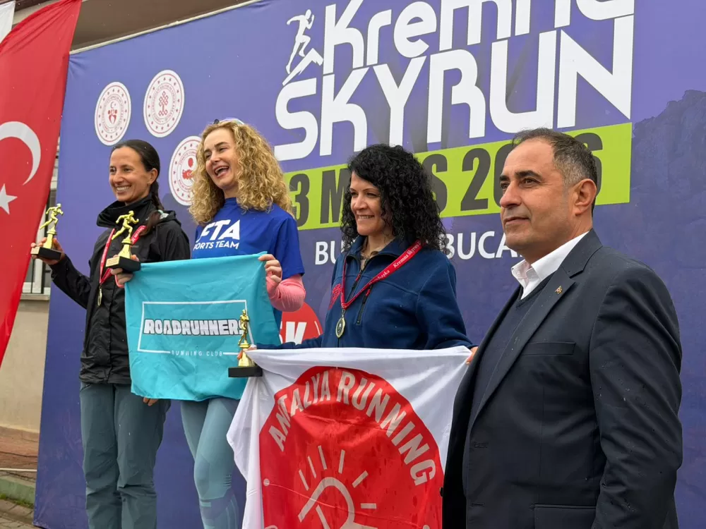 Bucak’ta spor ve tarih buluştu Kremna Sky Run yoğun ilgi gördü