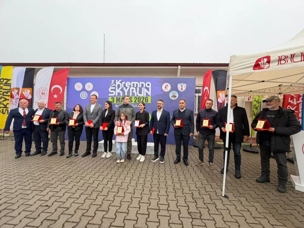 Bucak’ta spor ve tarih buluştu Kremna Sky Run yoğun ilgi gördü