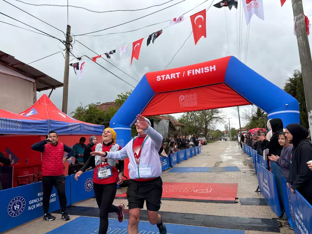 Bucak’ta spor ve tarih buluştu Kremna Sky Run yoğun ilgi gördü