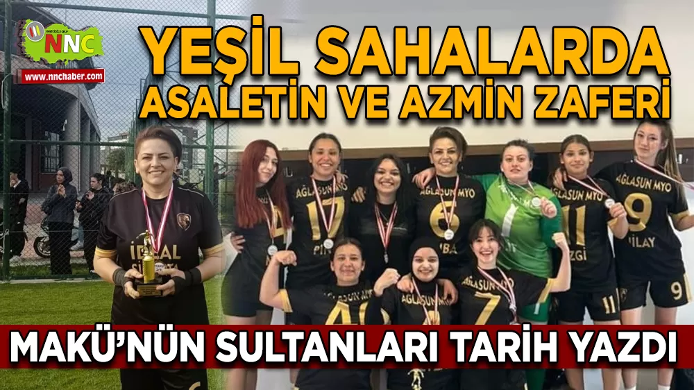 MAKÜ'nün Sultanları Tarih Yazdı