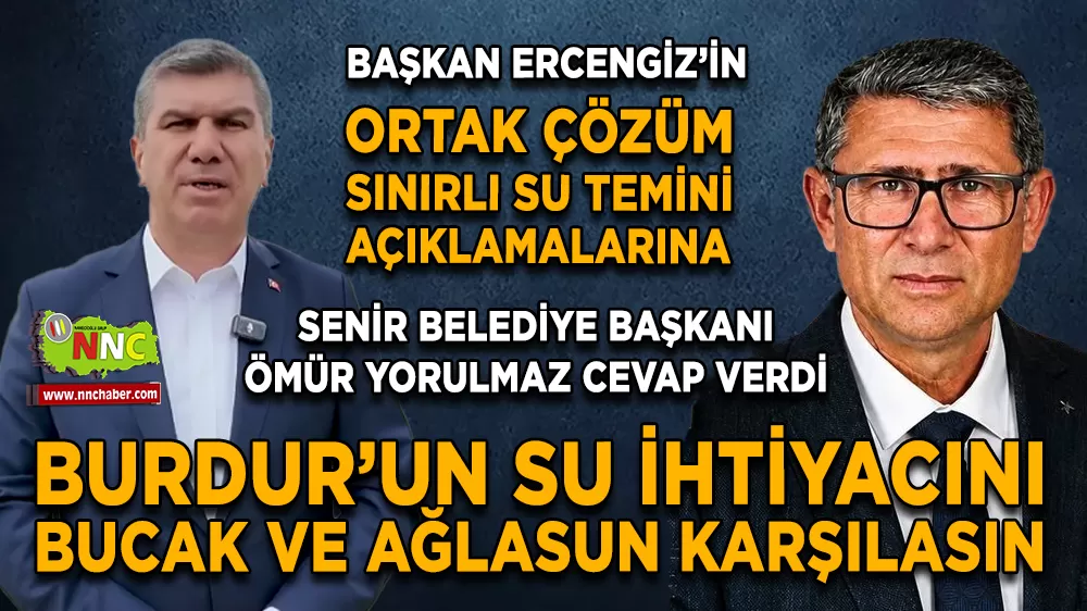 Senir’den su açıklaması öncelik belde halkının