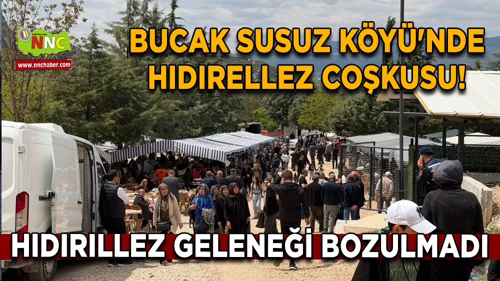 Susuz Köyü’nde hıdırellez coşkusu Yüz yıllık gelenek yaşatıldı