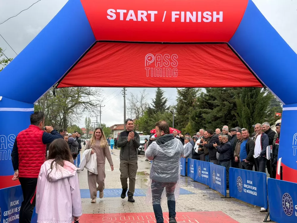 Bucak’ta spor ve tarih buluştu Kremna Sky Run yoğun ilgi gördü