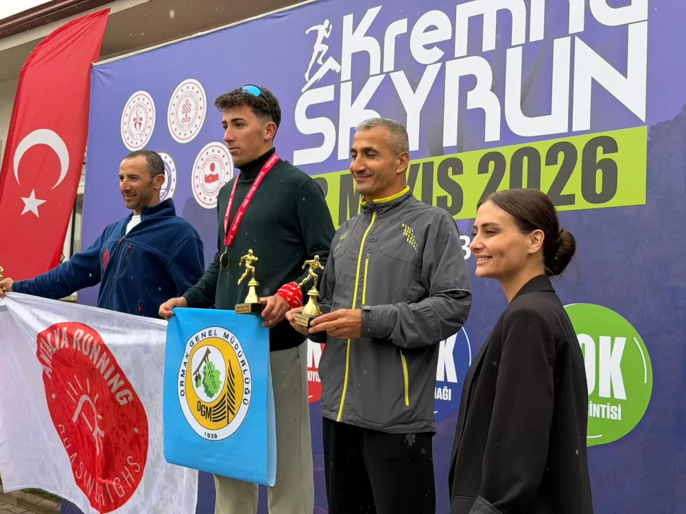 Bucak’ta spor ve tarih buluştu Kremna Sky Run yoğun ilgi gördü