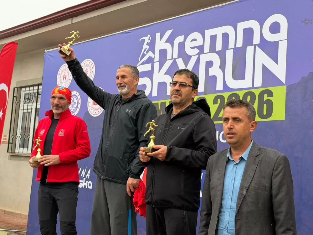 Bucak’ta spor ve tarih buluştu Kremna Sky Run yoğun ilgi gördü
